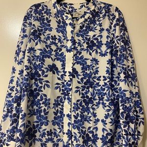 Olivia Culpo Floral Blouse